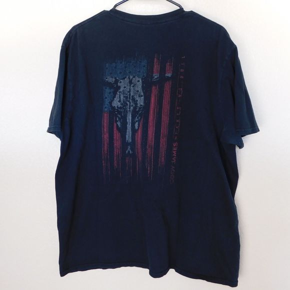 Cody James Tee Shirt Adult XL Faded Black Graphic Logo Casual Short Sleeve - Picture 4 of 7